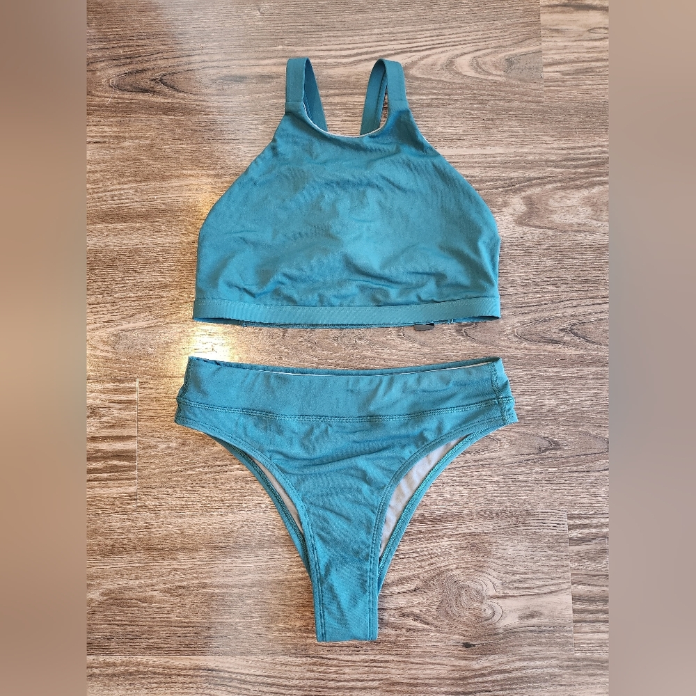 Jolyn Swim Bikini Set - Size M - Peacock